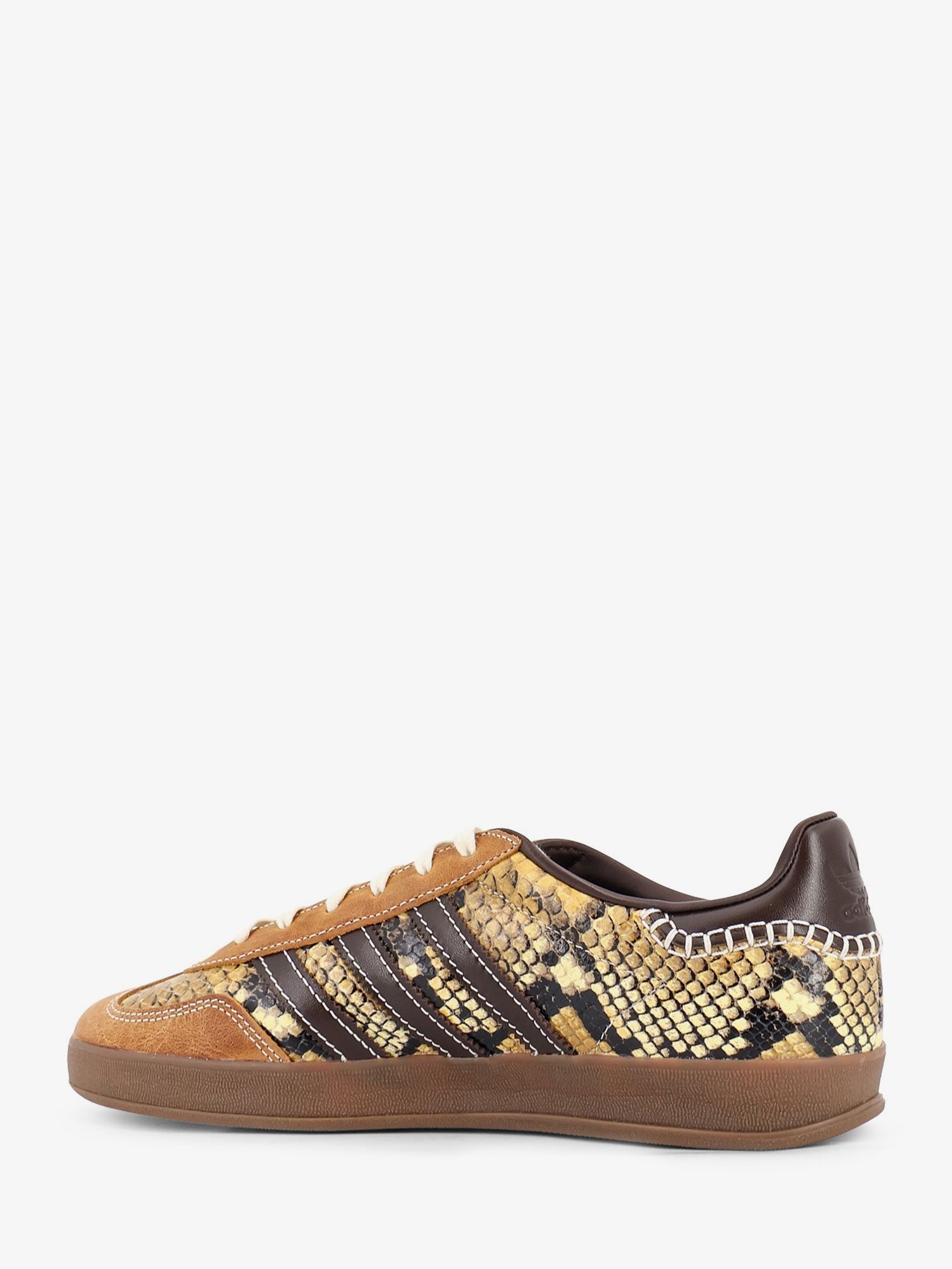 WB Gazelle Snake leather sneakers with python print 3