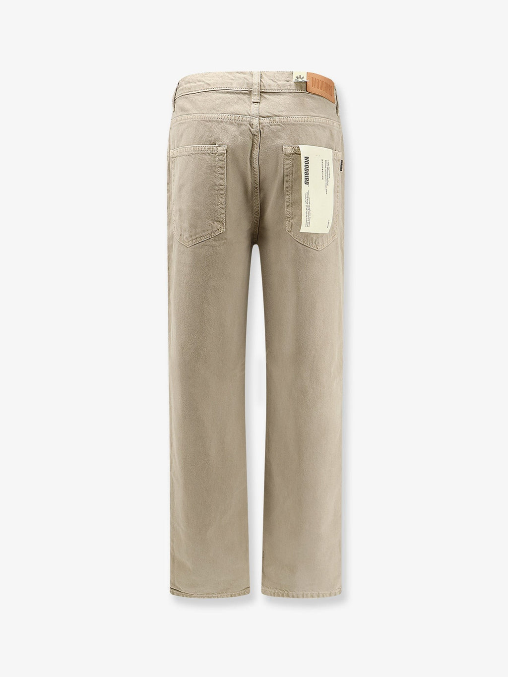Wbleroy Base Beige denim trousers 2