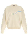 White 'Snowy Dream' sweater