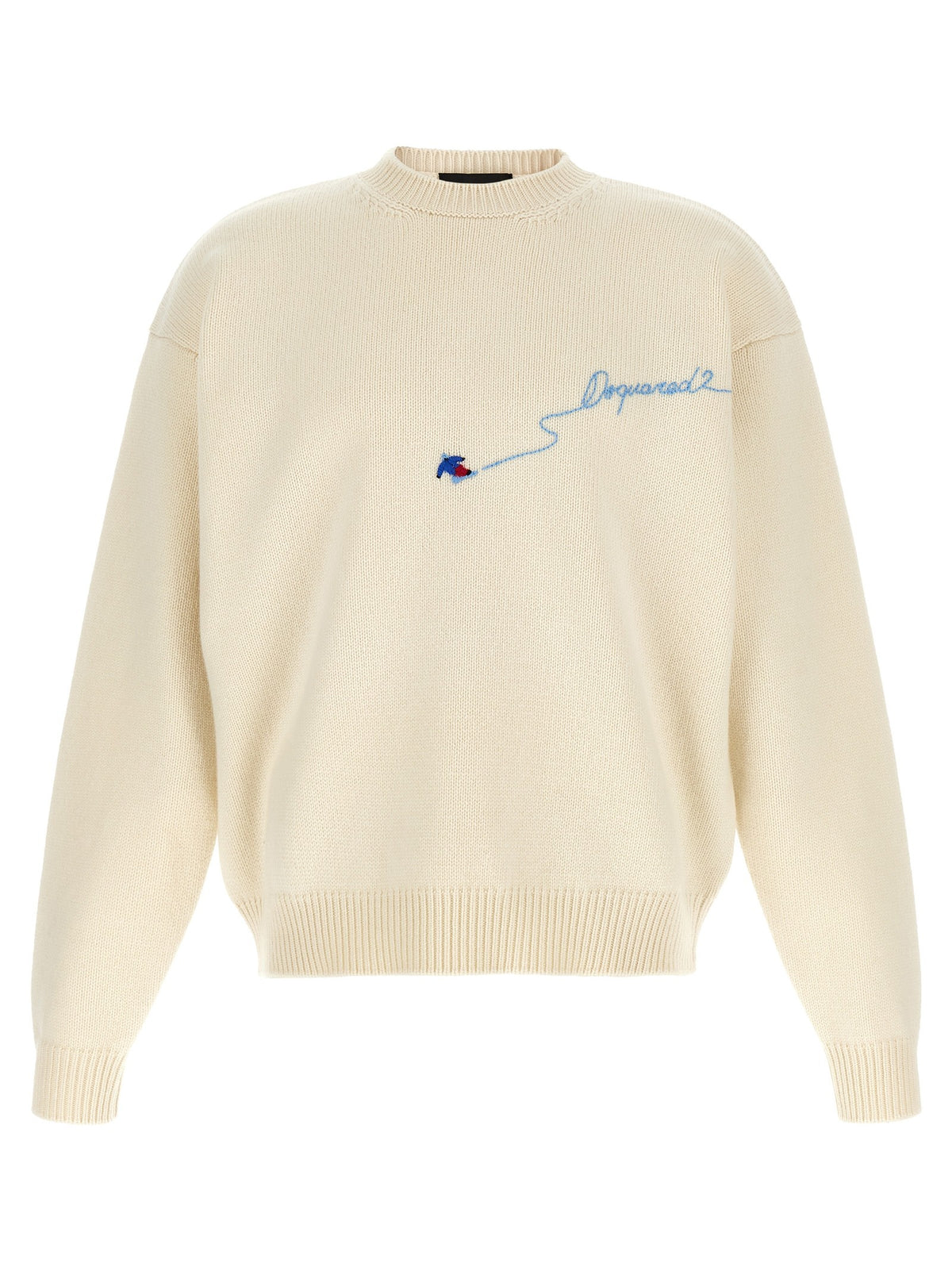 White 'Snowy Dream' sweater