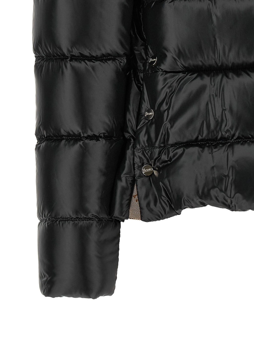 Wide neck down jacket 4