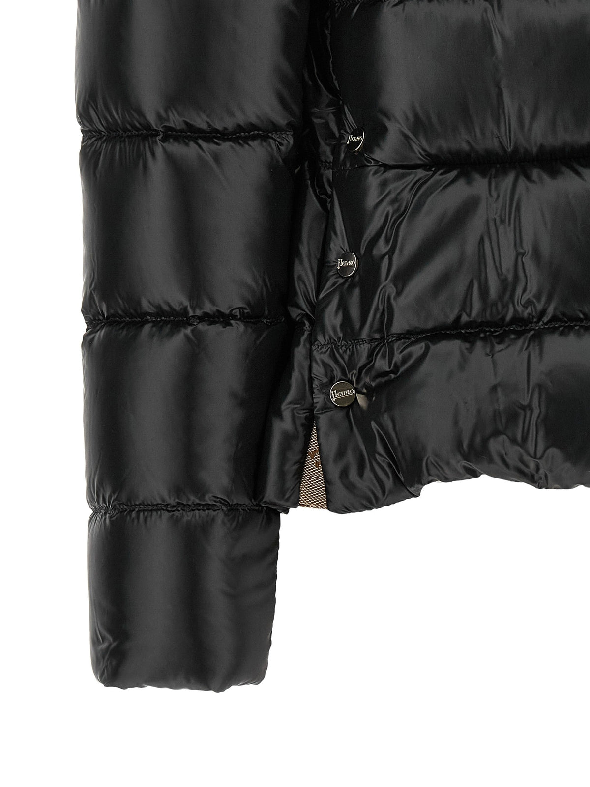 Wide neck down jacket 4