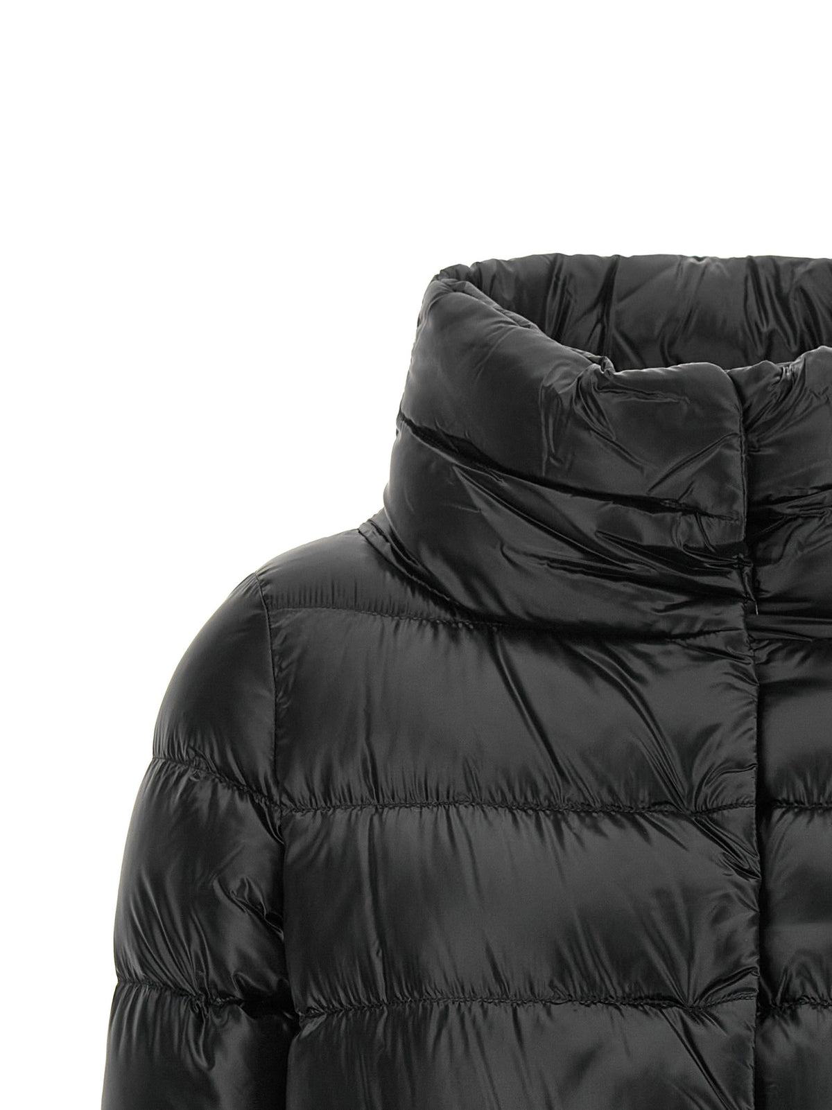 Wide neck down jacket 3