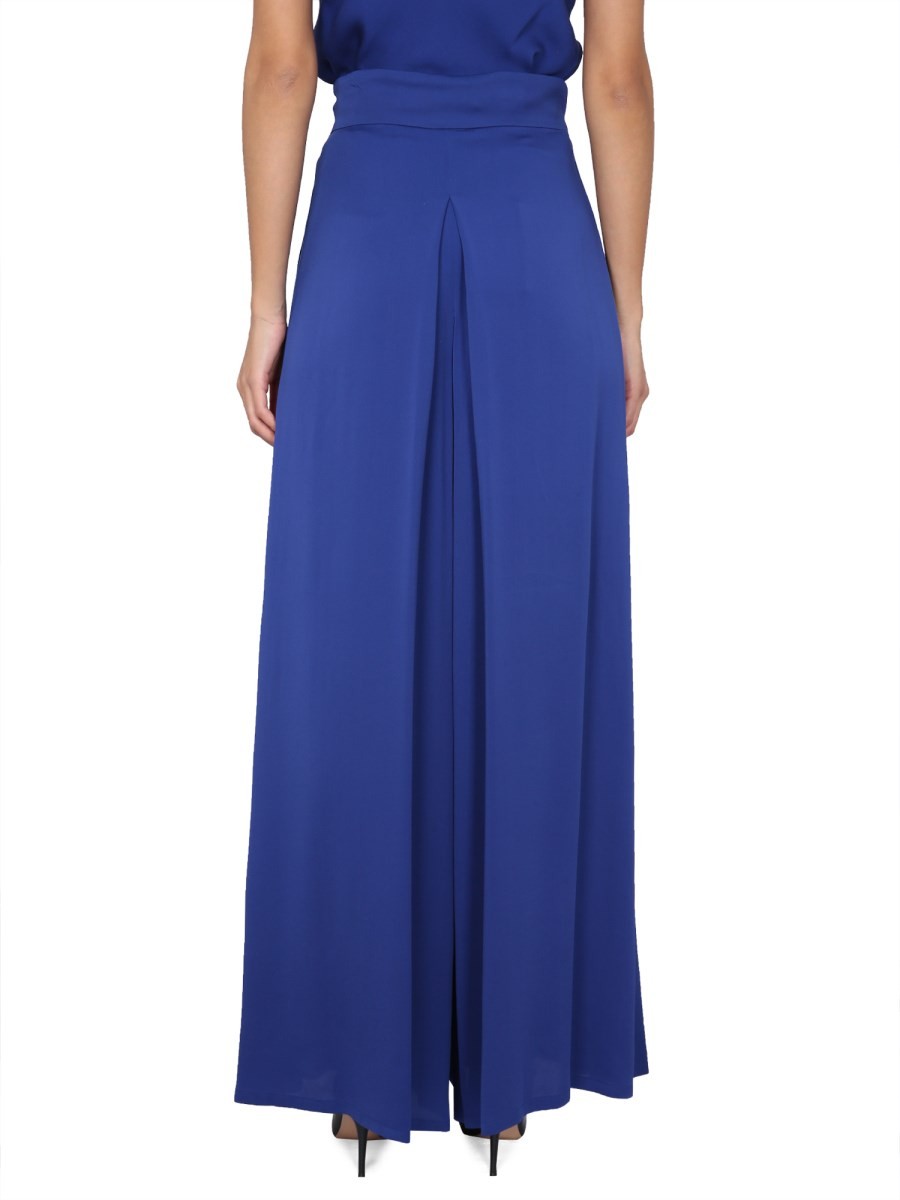 WIDE SILK TUXEDO PANTS 4