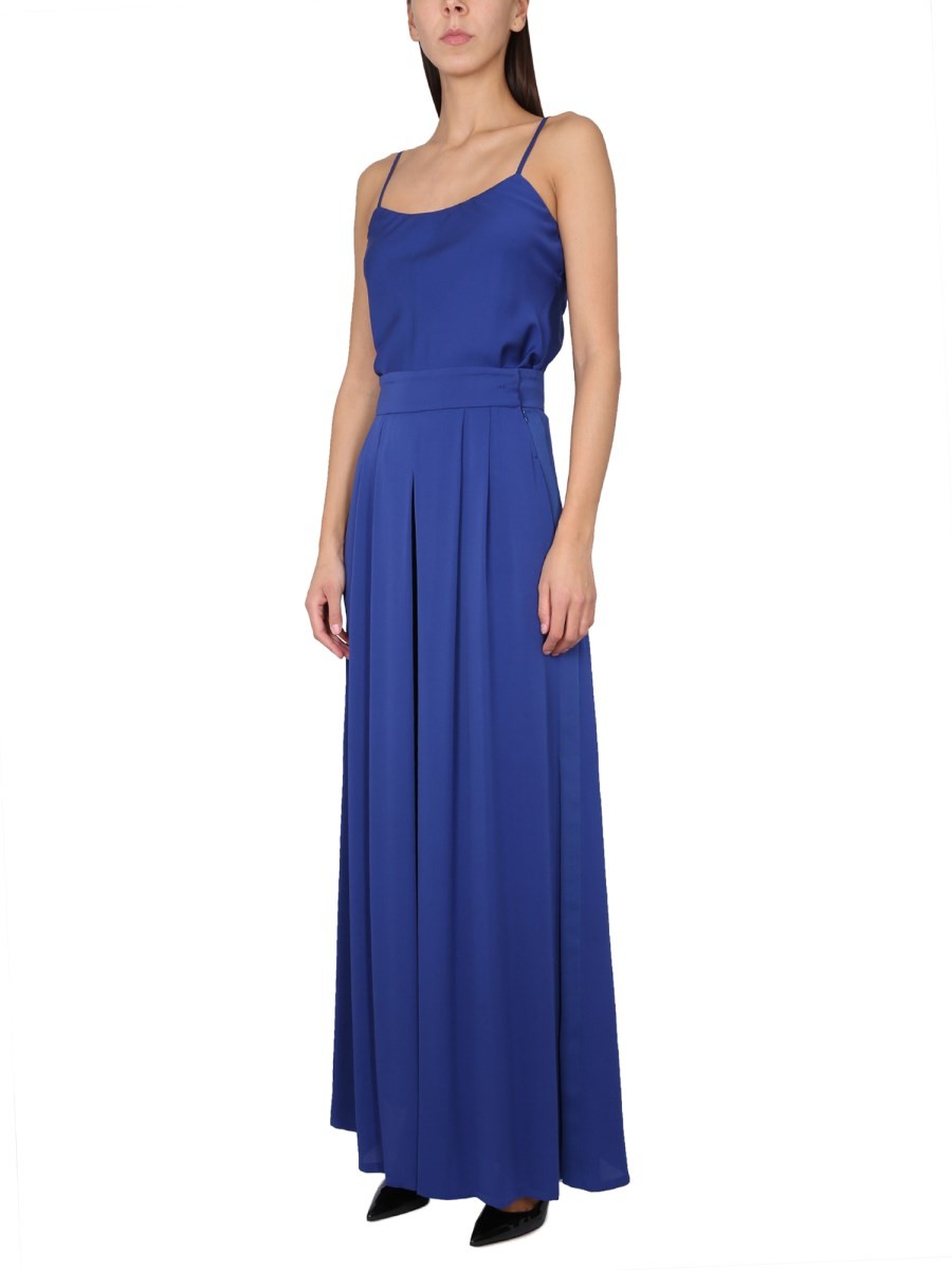WIDE SILK TUXEDO PANTS 2