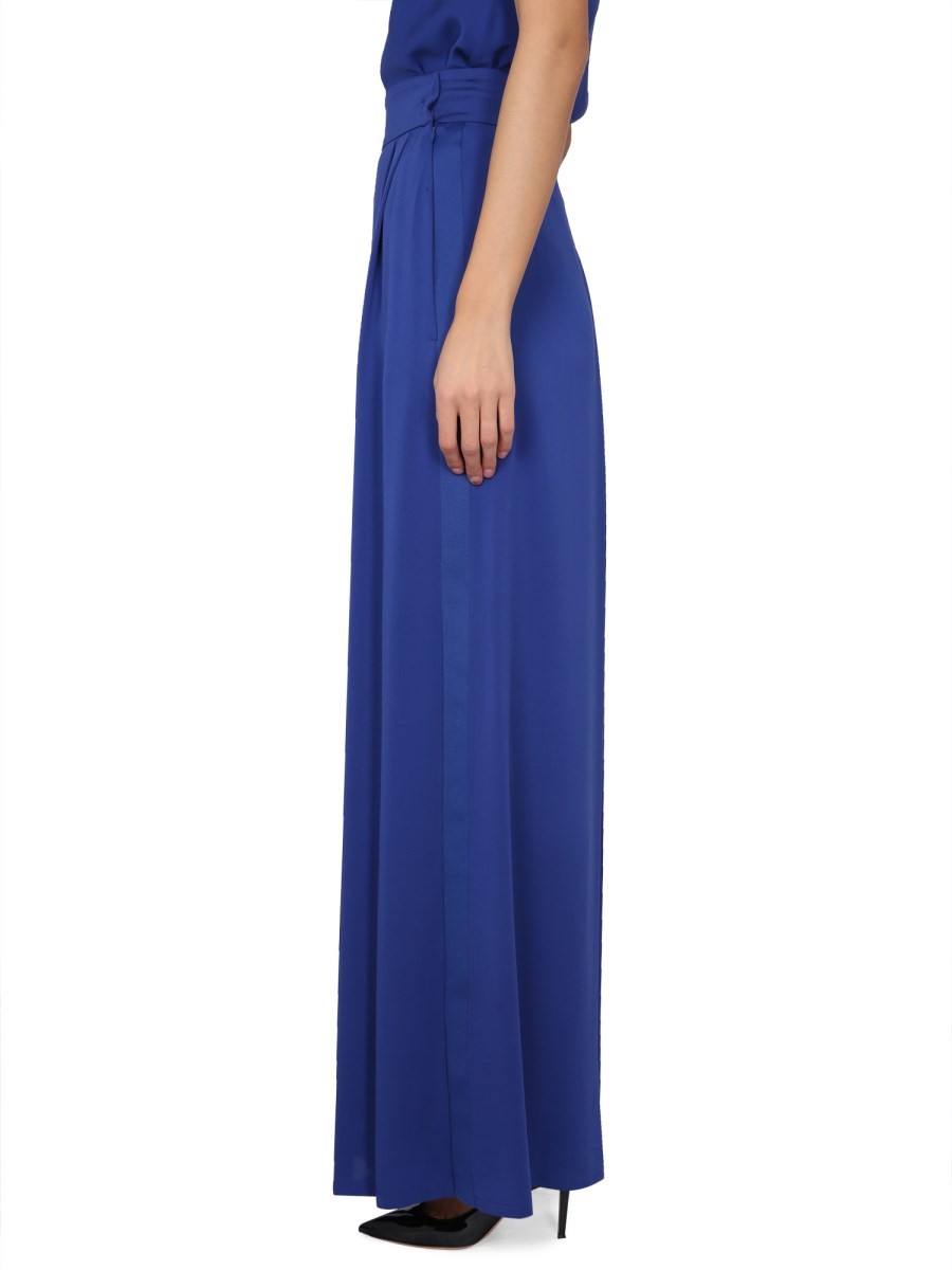 WIDE SILK TUXEDO PANTS 3