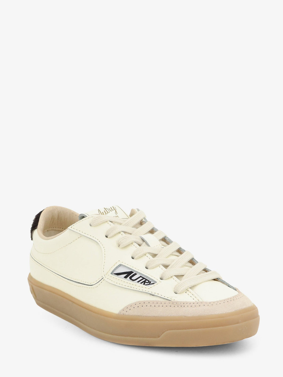 Windscape leather and ponyskin sneakers 2