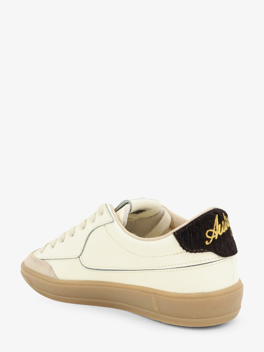 Windscape leather and ponyskin sneakers 3