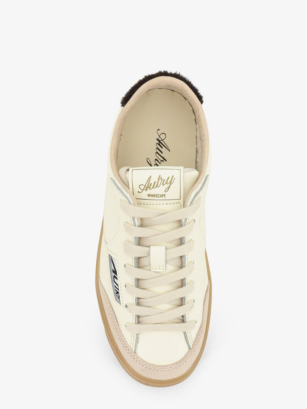 Windscape leather and ponyskin sneakers 5