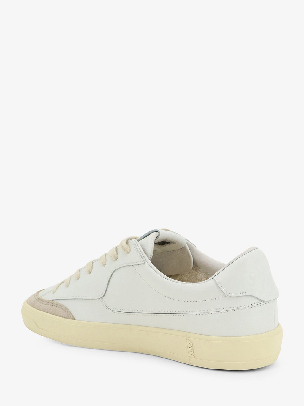 Windscape leather sneakers with suede insert 3