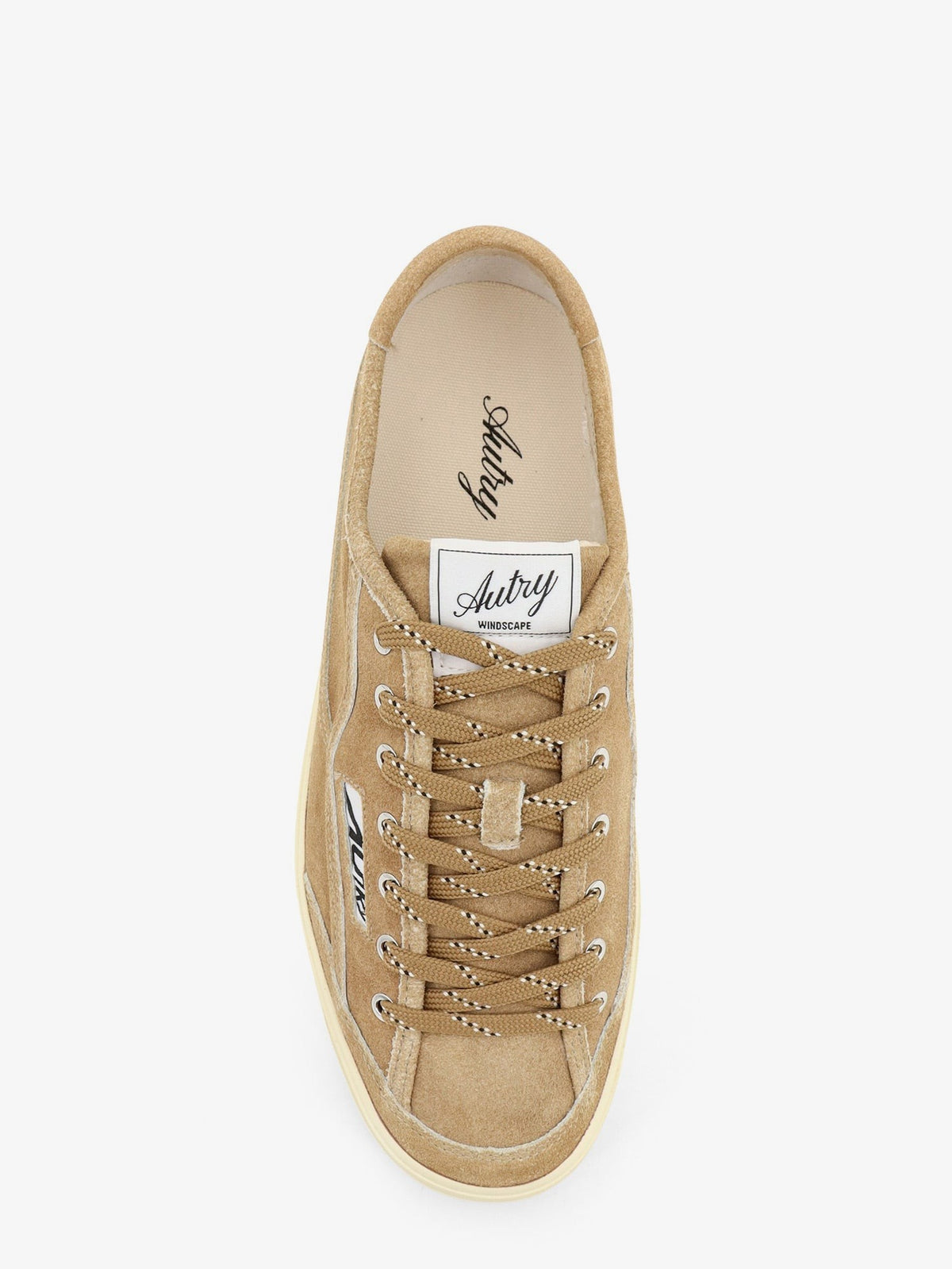 Windscape suede sneakers with logo 5