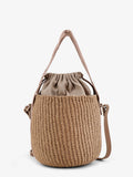 Woody raffia bucket bag 2