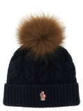 Wool and cashmere beanie
