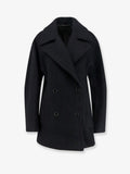 Wool and cashmere blend coat