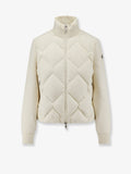 Wool and cashmere blend padded jacket