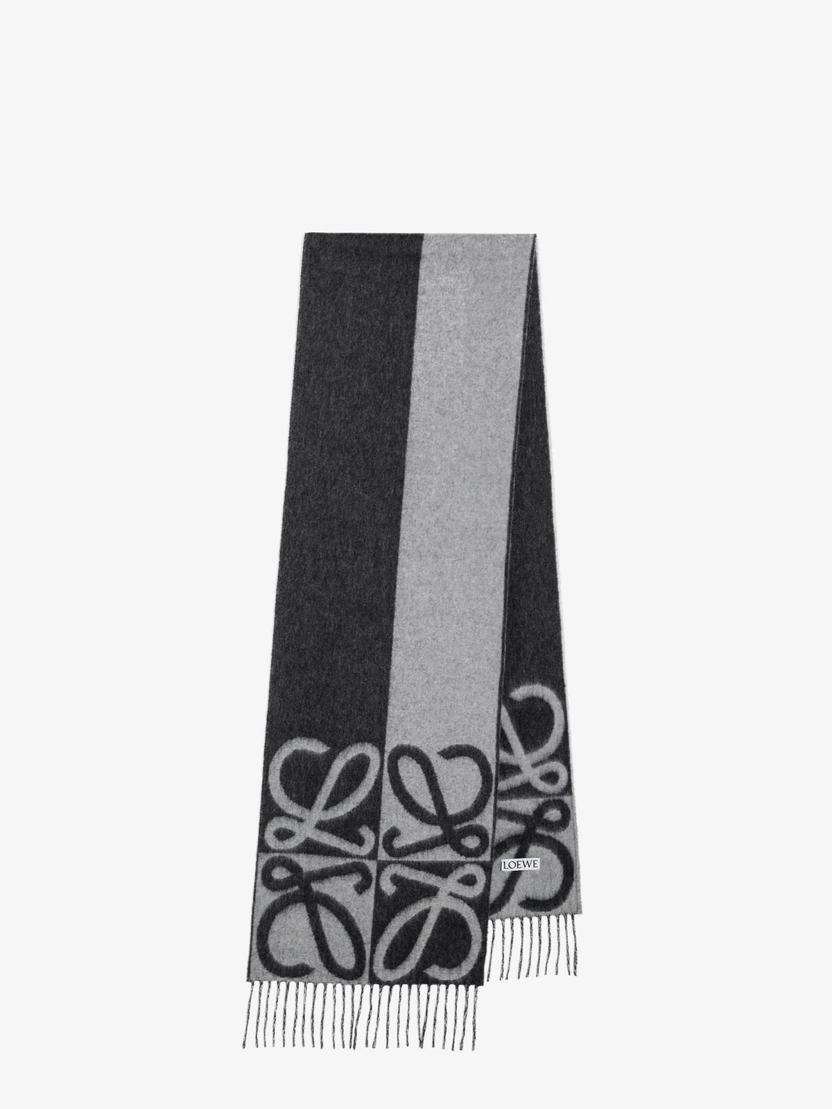 Wool and cashmere blend scarf