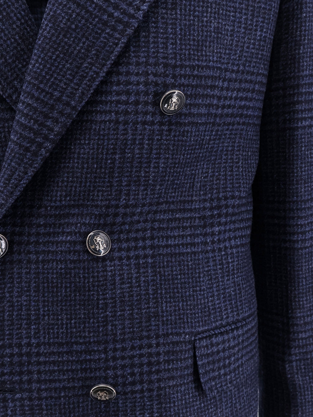 Wool and cashmere blend suit with Prince of Wales pattern 3