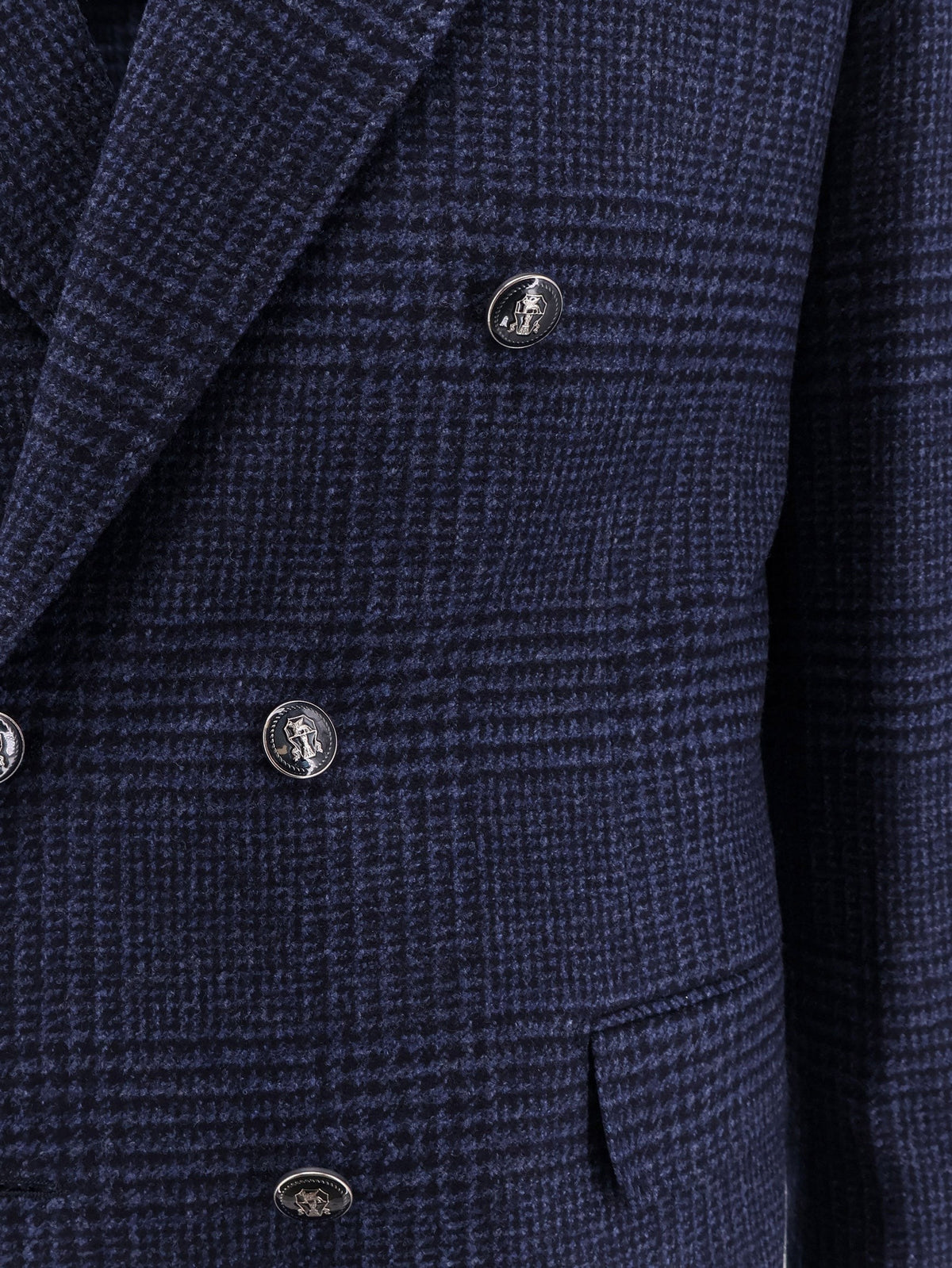 Wool and cashmere blend suit with Prince of Wales pattern 3