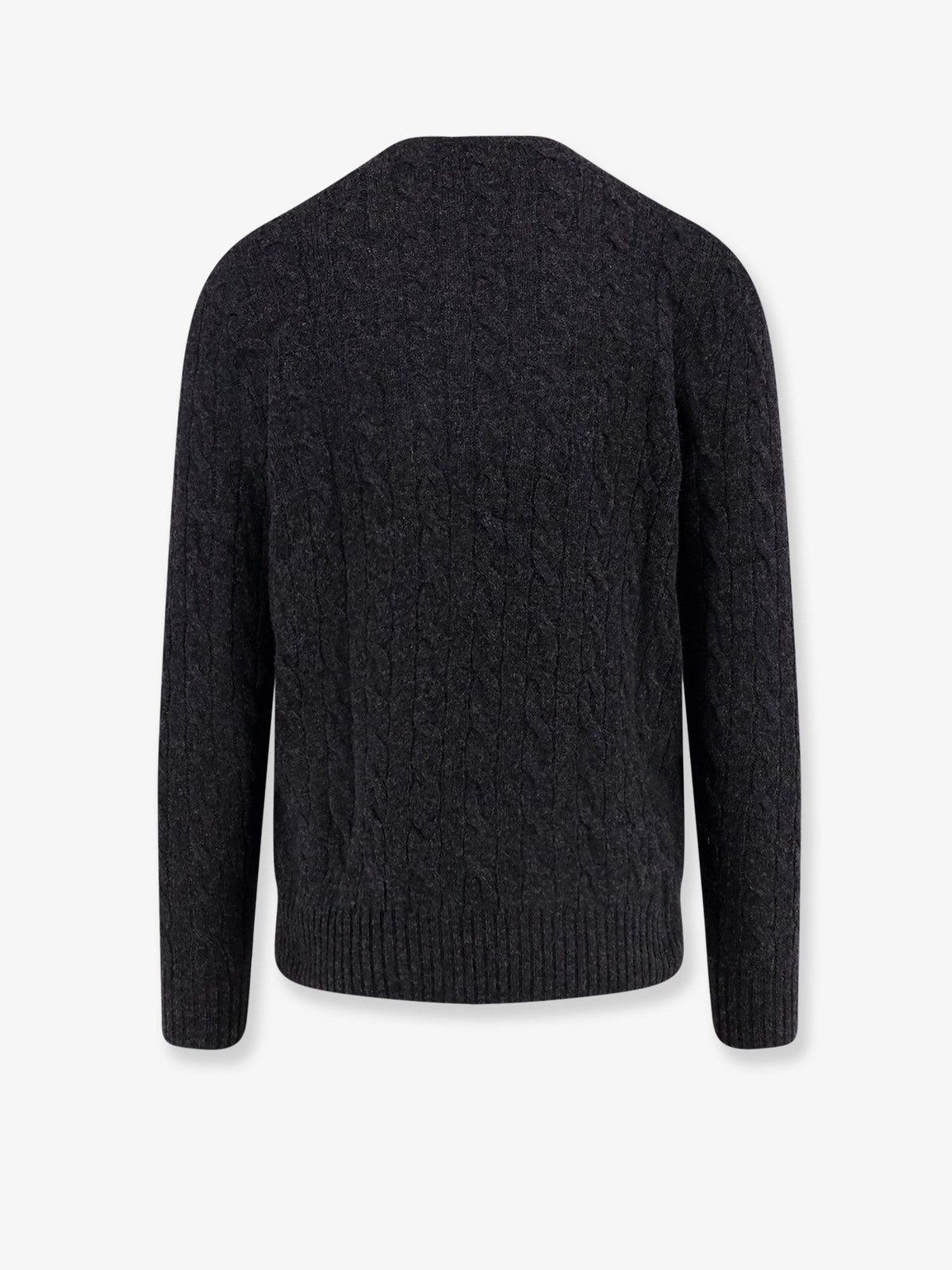 Wool and cashmere cable knit sweater 2