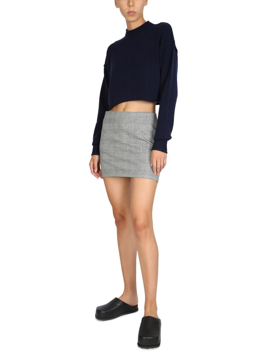 WOOL AND CASHMERE CREW NECK SWEATER 2