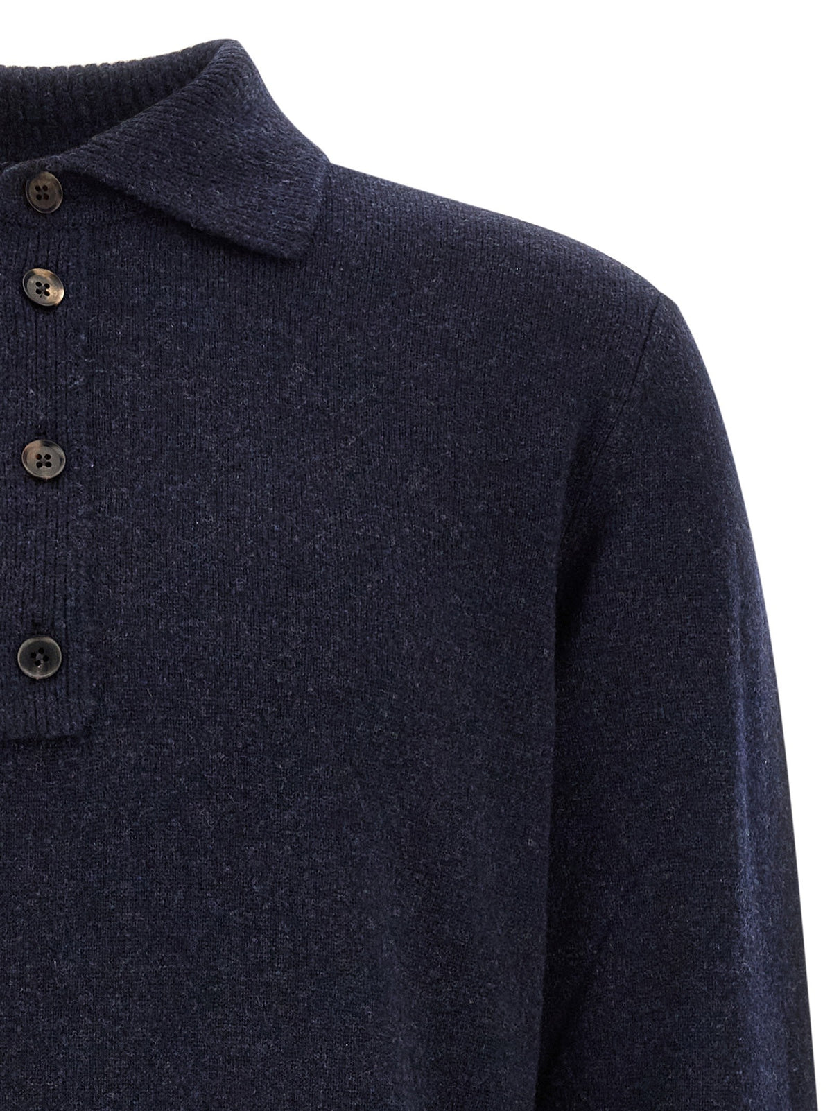 Wool and cashmere polo shirt 3