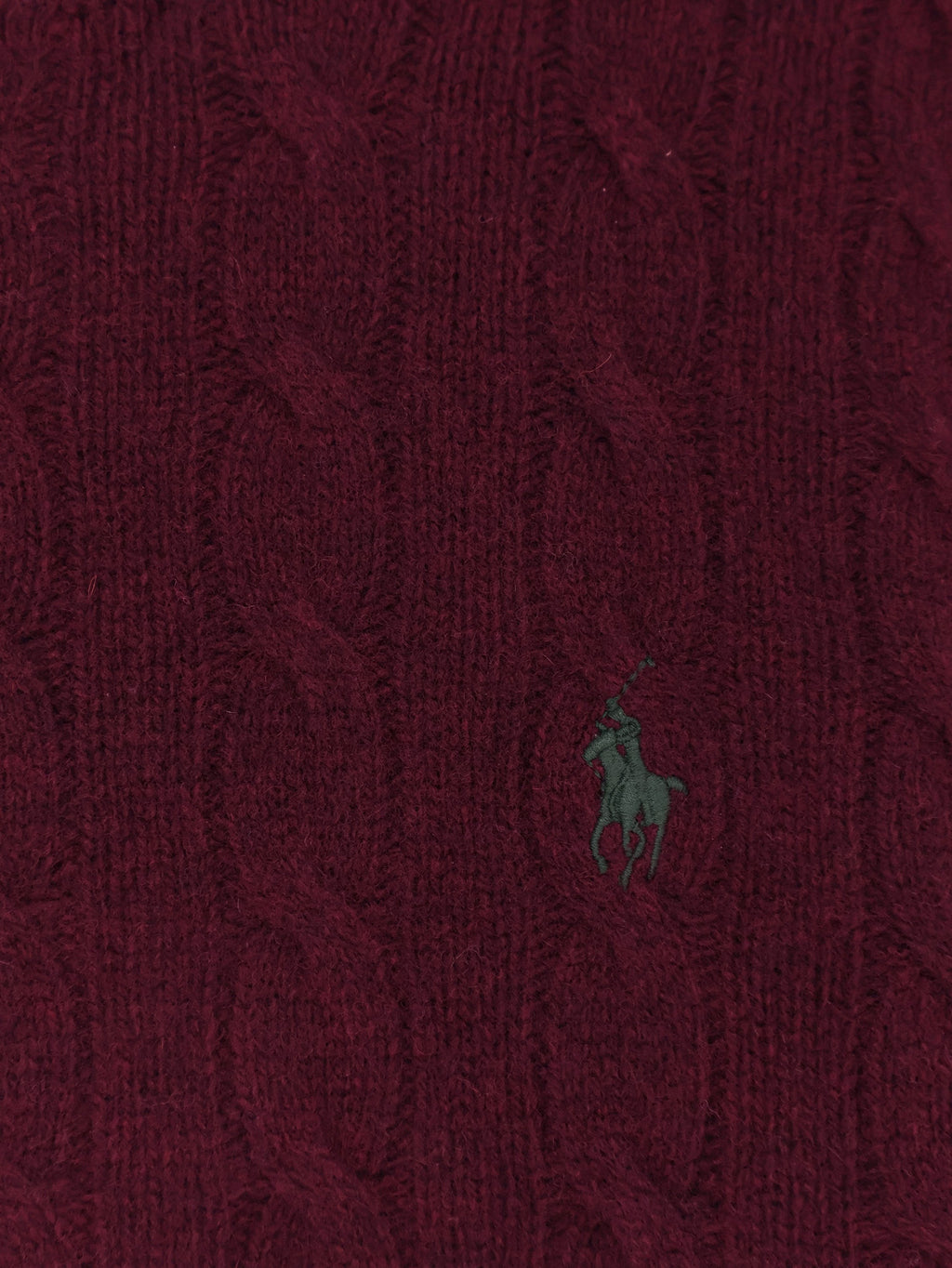 Wool and cashmere sweater with braided knit 3