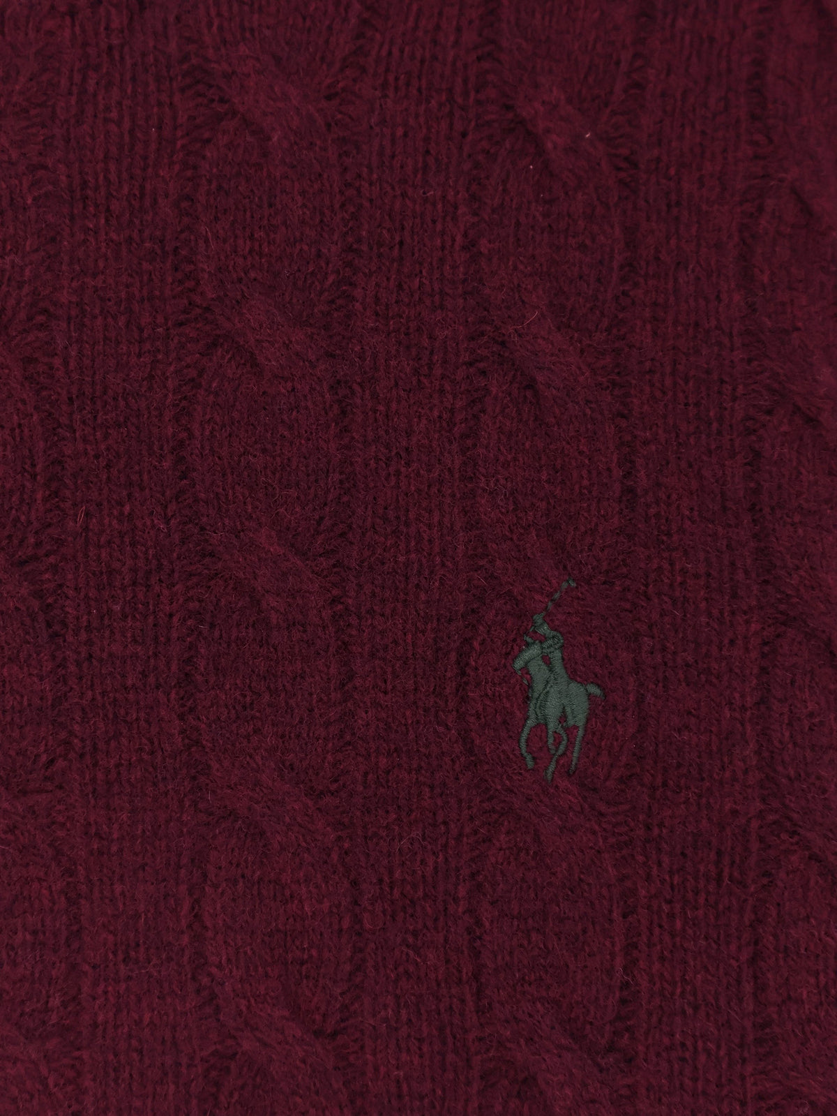 Wool and cashmere sweater with braided knit 3