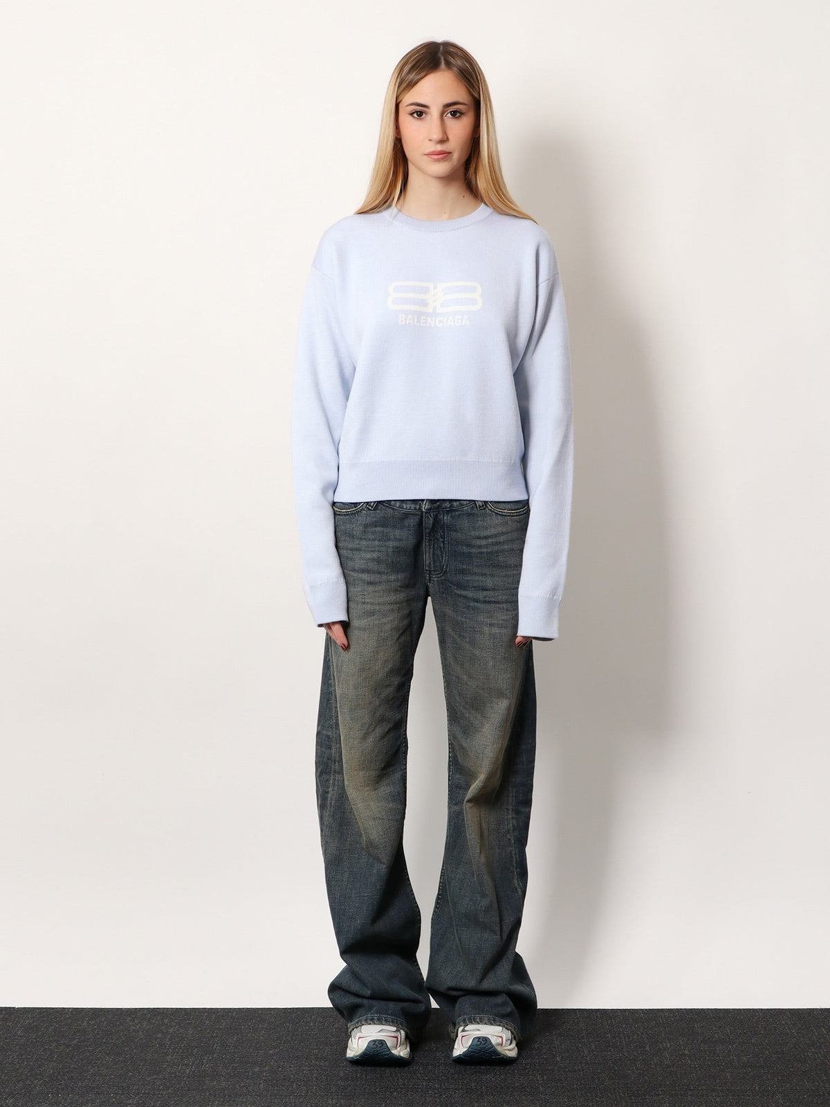 Wool and cotton blend sweater 2