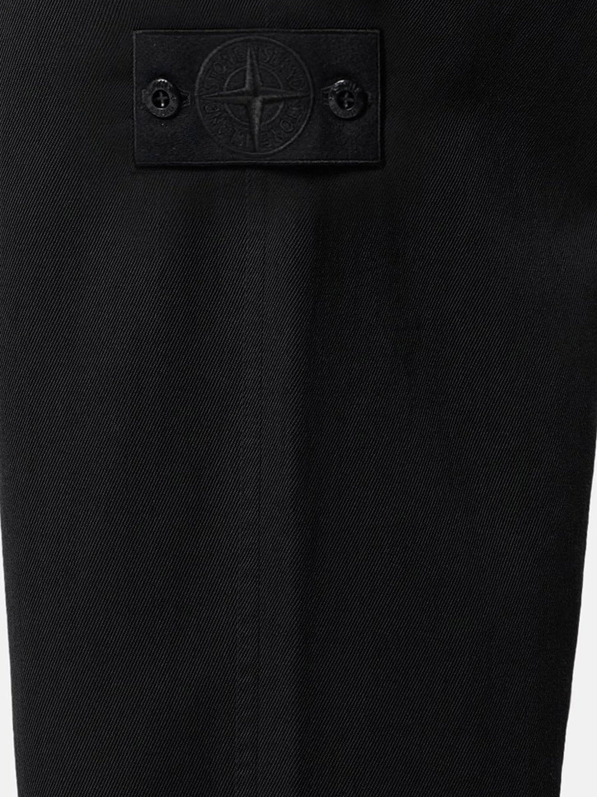 Wool and cotton blend trousers 3