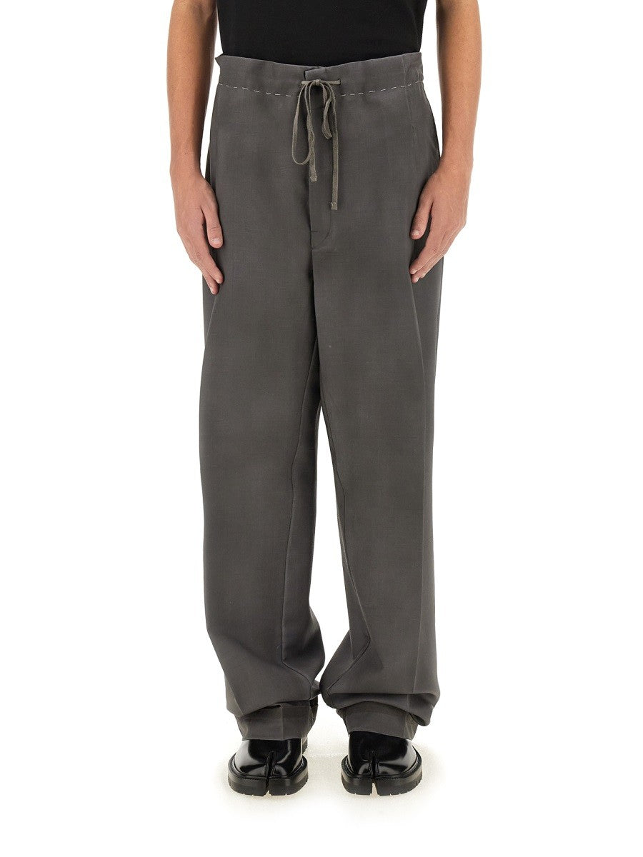 WOOL AND MOHAIR PANTS 3