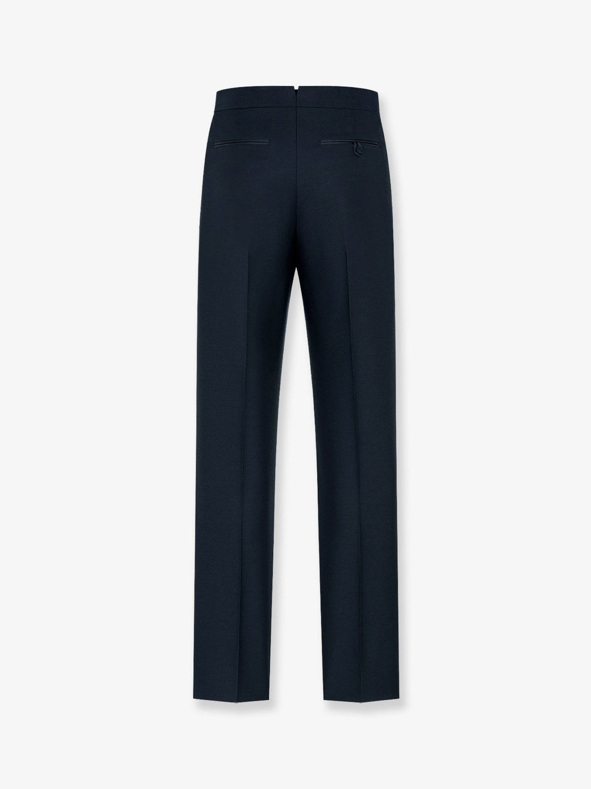 Wool and mohair trousers with satin details 2
