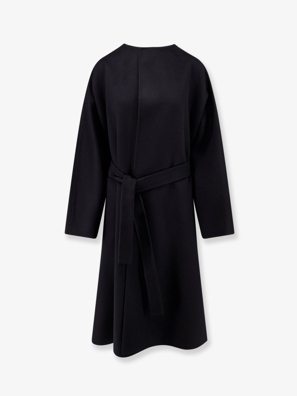 Wool and silk blend coat