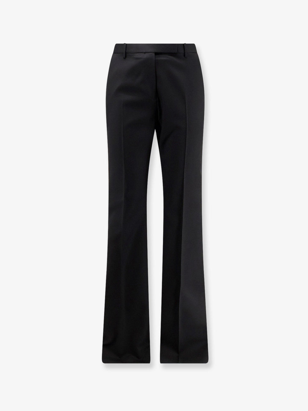 Wool and silk trousers