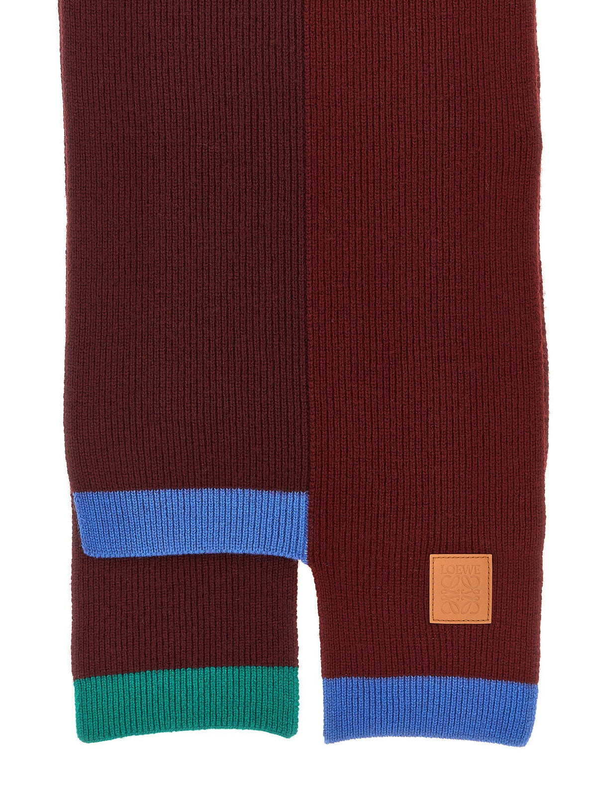 Wool asymmetrical scarf 2
