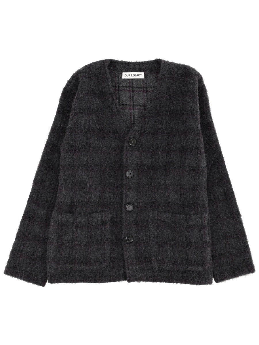 WOOL BLEND CARDIGAN