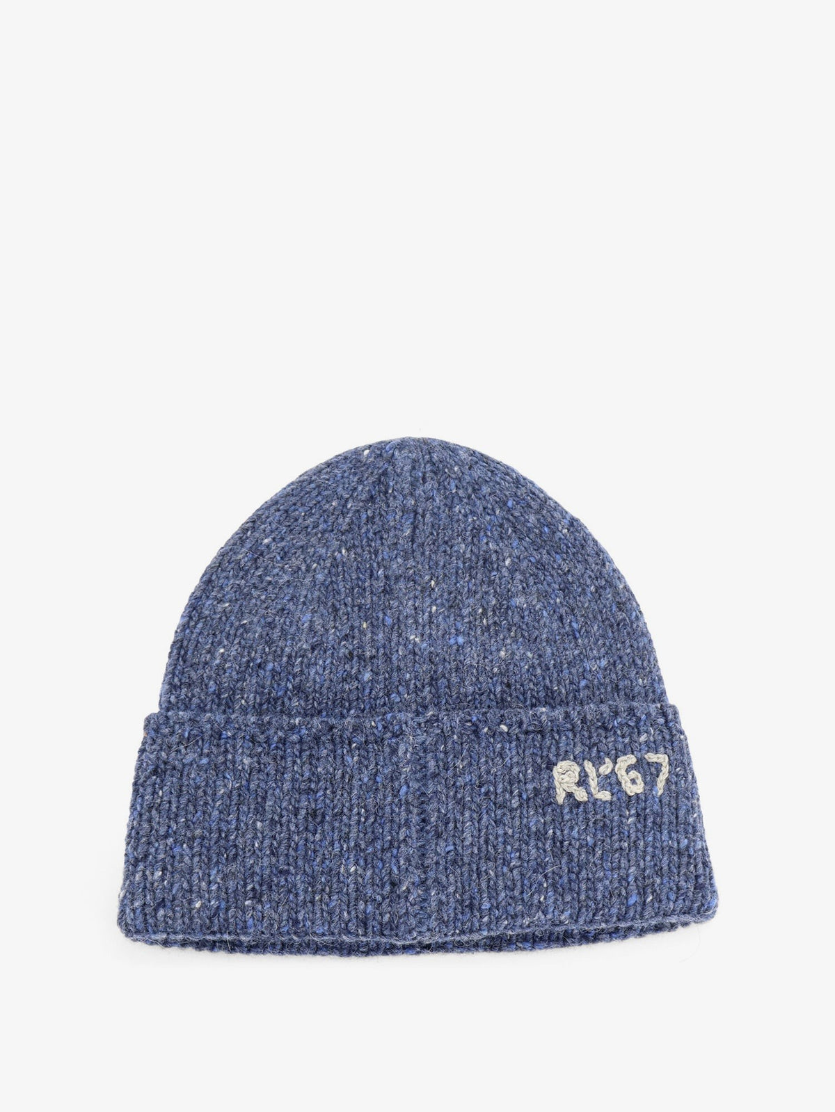 Wool blend hat with logo insert 2