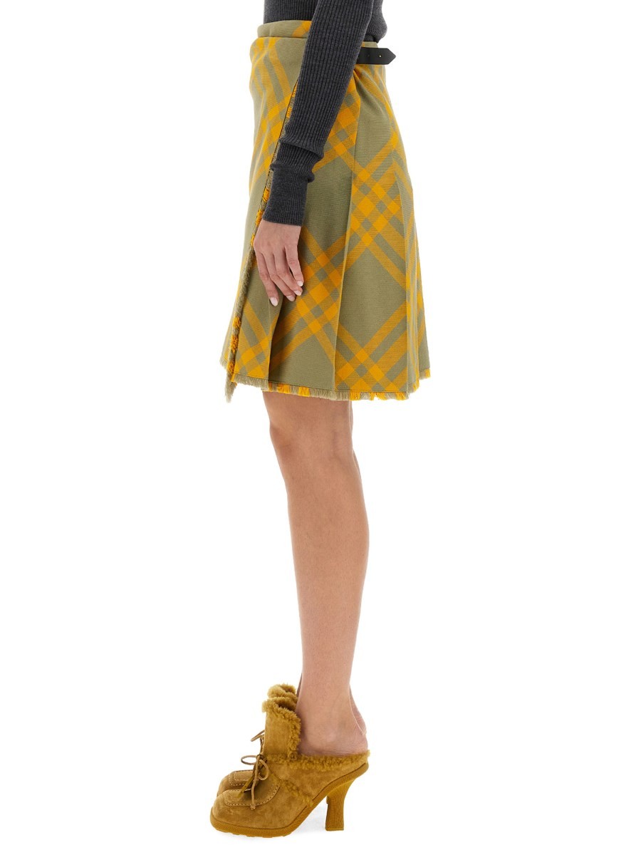 WOOL BLEND KILT 4