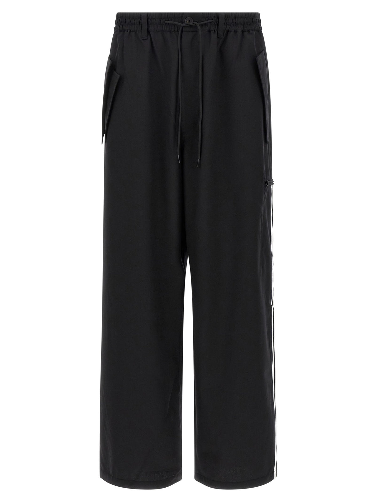 Wool blend pants