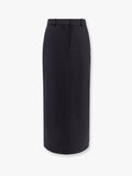 Wool blend skirt