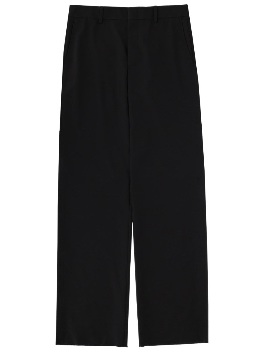 WOOL BLEND TAILORED PANTS