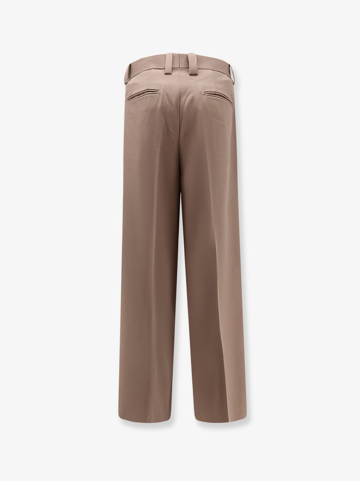 Wool blend trousers with frontal pinces 2