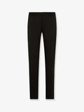 Wool blend trousers