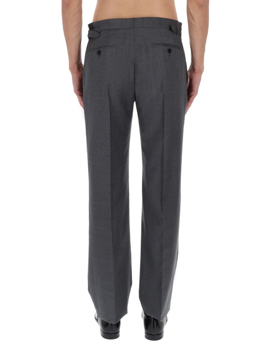 WOOL CANVAS PANTS 4