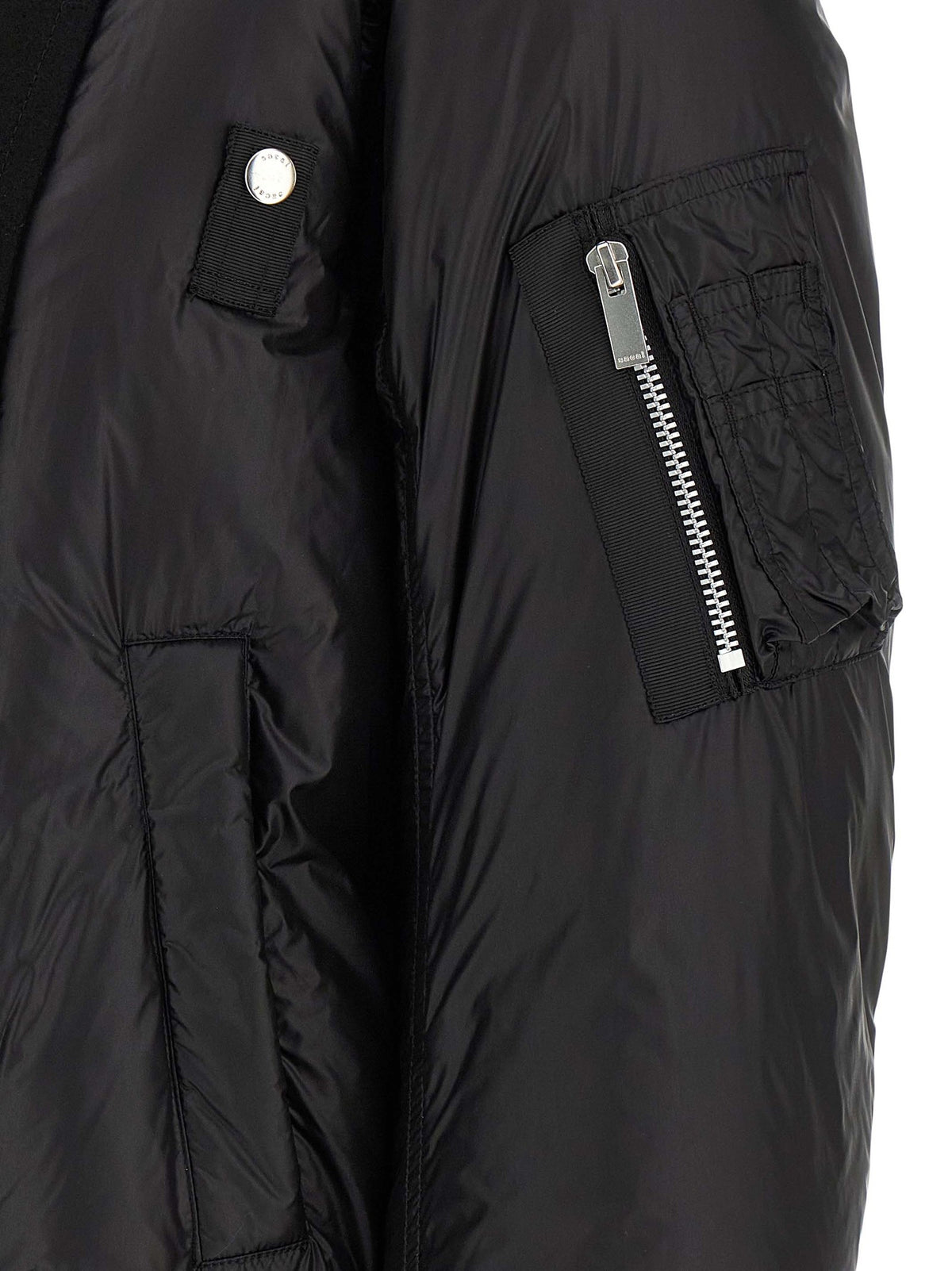 Wool insert bomber jacket 4