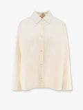 Wool jacket with buttons