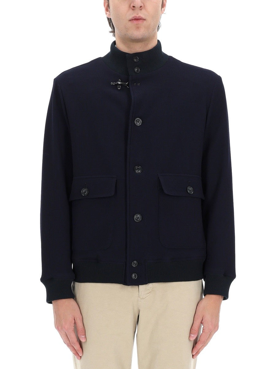 WOOL JACKET WITH BUTTONS 4