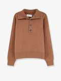 Wool knit cardigan