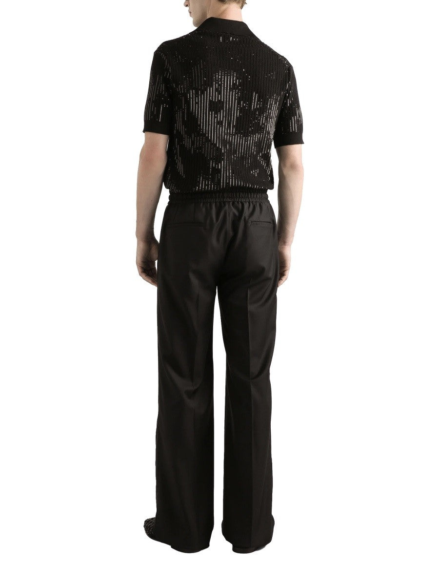 WOOL KNIT JOGGING PANTS 3