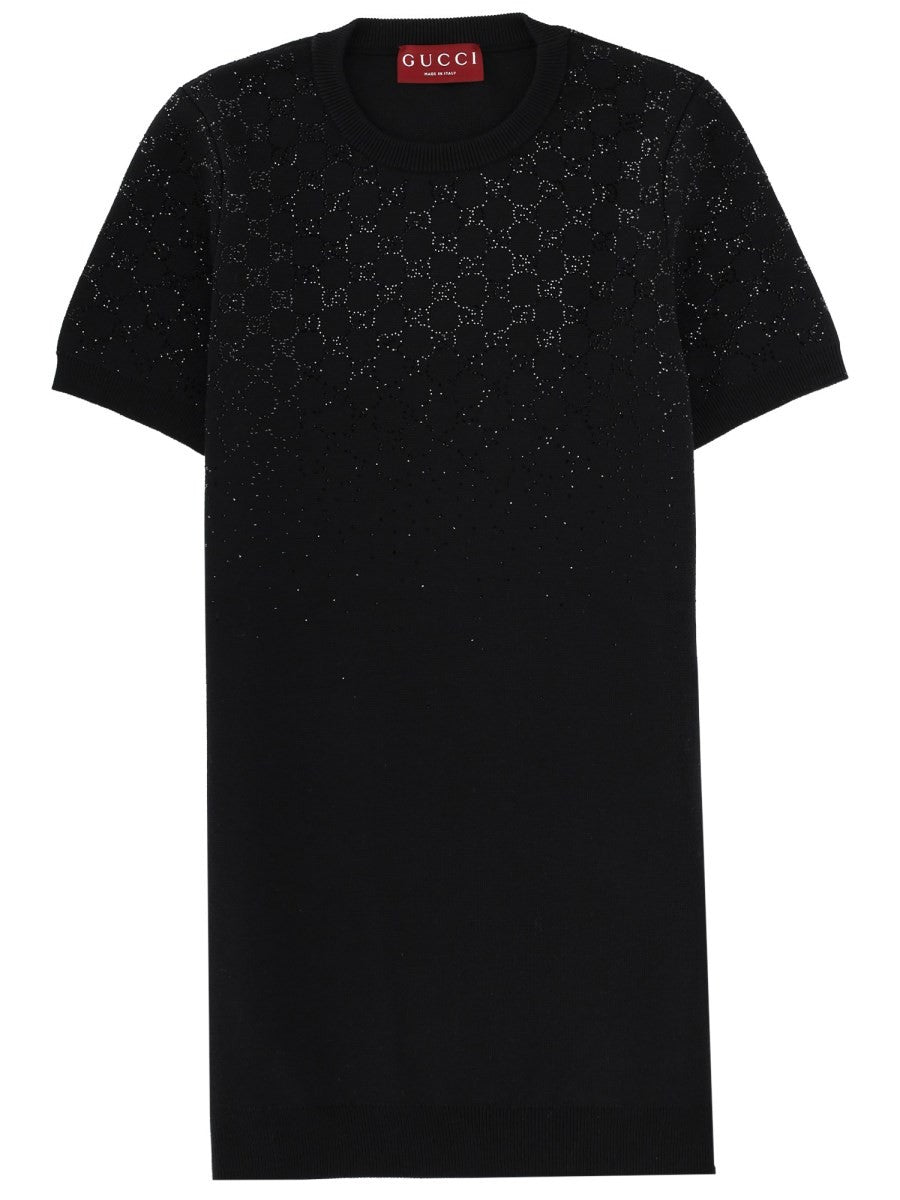 WOOL MINI DRESS