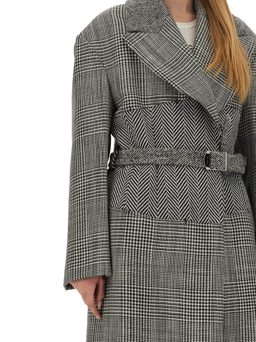 WOOL PATCHWORK COAT 4